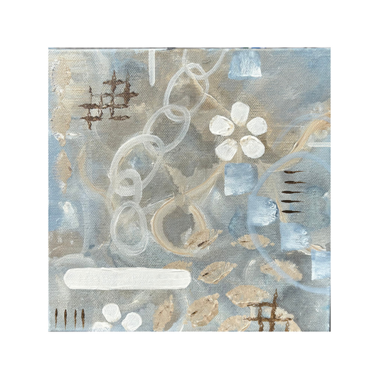 The Chain - 8 x 8" Work on Canvas