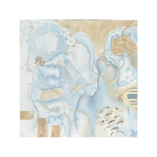 Peaceful Easy Feeling - 24 x 24" Work on Canvas